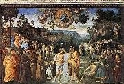 PERUGINO, Pietro Baptism of Christ china oil painting reproduction